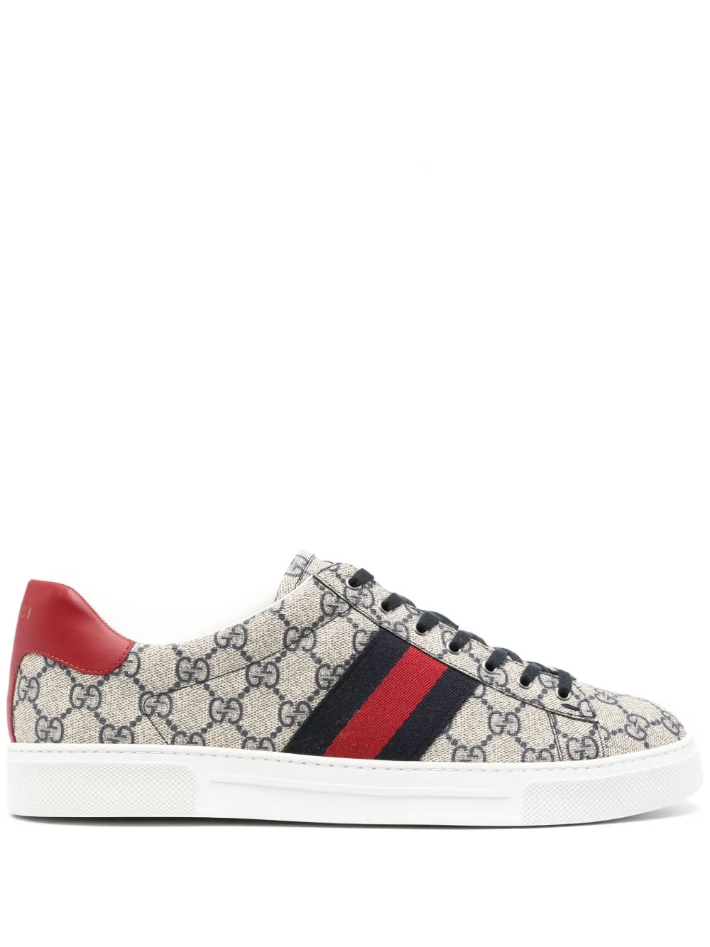 Close-up of Gucci Ace sneakers
